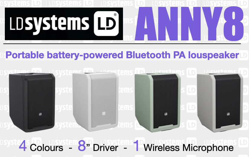 LD Systems ANNY 8 Portable PA Speaker